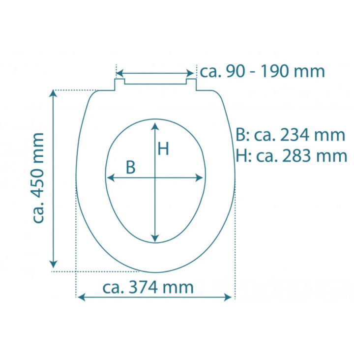 Schütte RAINDROP | Duroplast HG, Soft Close