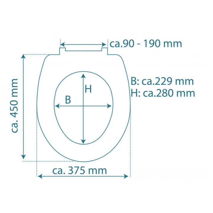 Schütte ROMANTIC | Duroplast, Soft Close