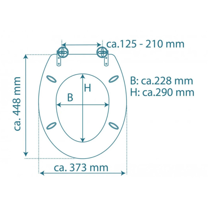Schütte GINGKO und WOOD | Duroplast, Soft Close