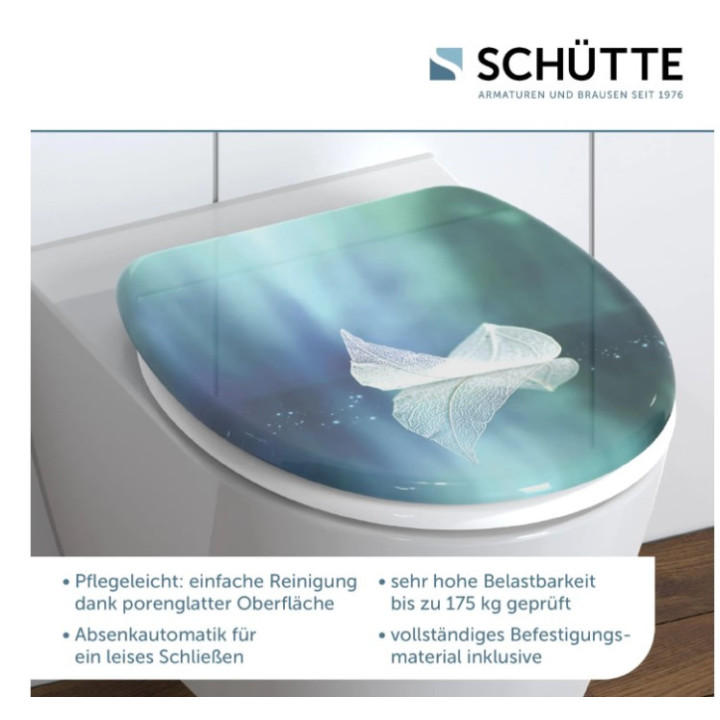 Schütte FALLEN LEAF | Duroplast, Soft Close