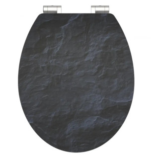 Schütte BLACK STONE | MDF HG, Soft Close