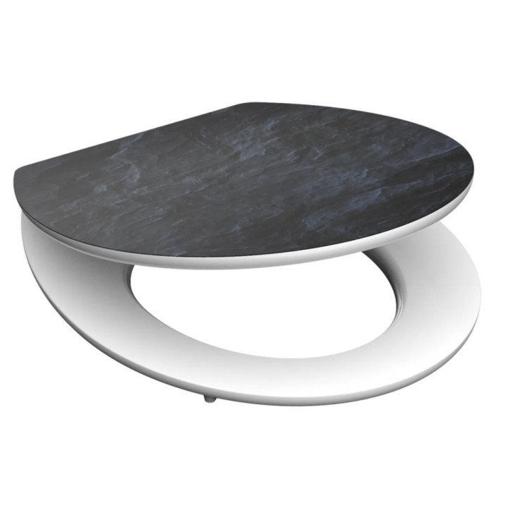 Schütte BLACK STONE | MDF HG, Soft Close