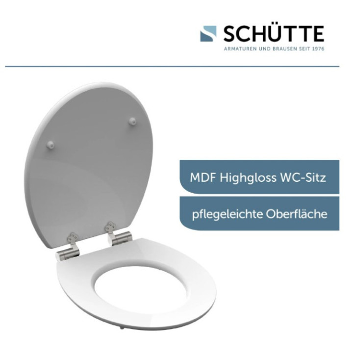 Schütte BLACK STONE | MDF HG, Soft Close