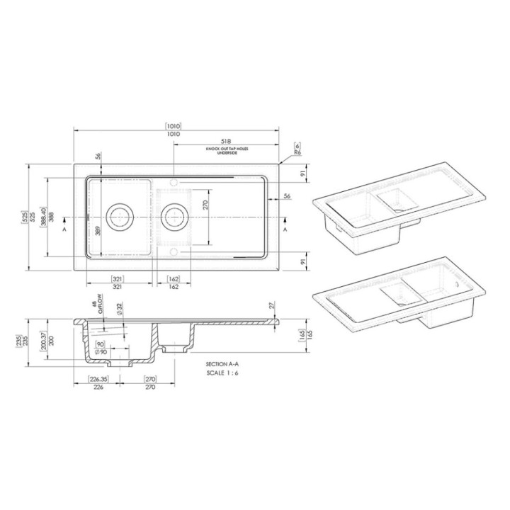 Reginox Modena 1000.10