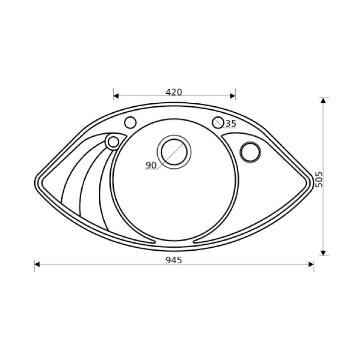 Aquasanita - Helika Papillon 945.10ER beige