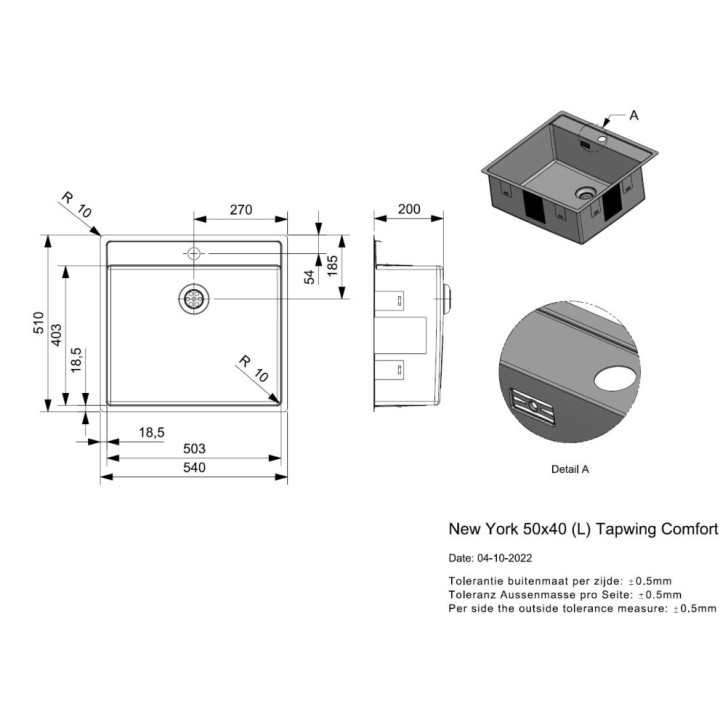 Reginox New York 500
