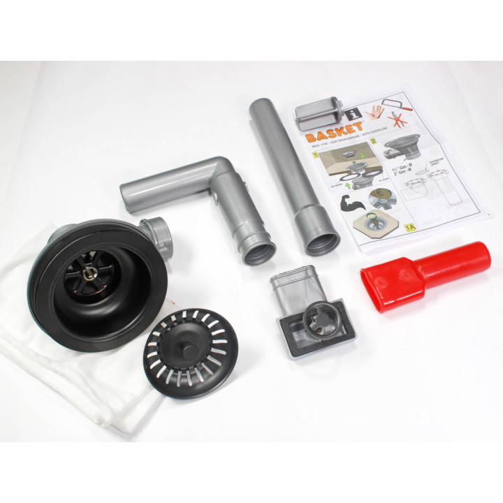 Lira Výpust vč. přepadu Copper satin