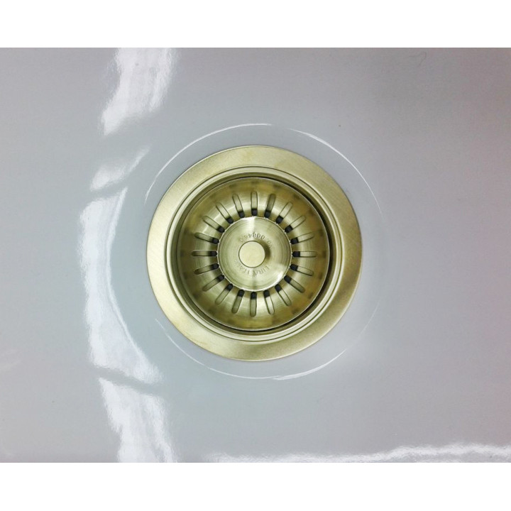 Lira Výpust vč. přepadu Iron satin