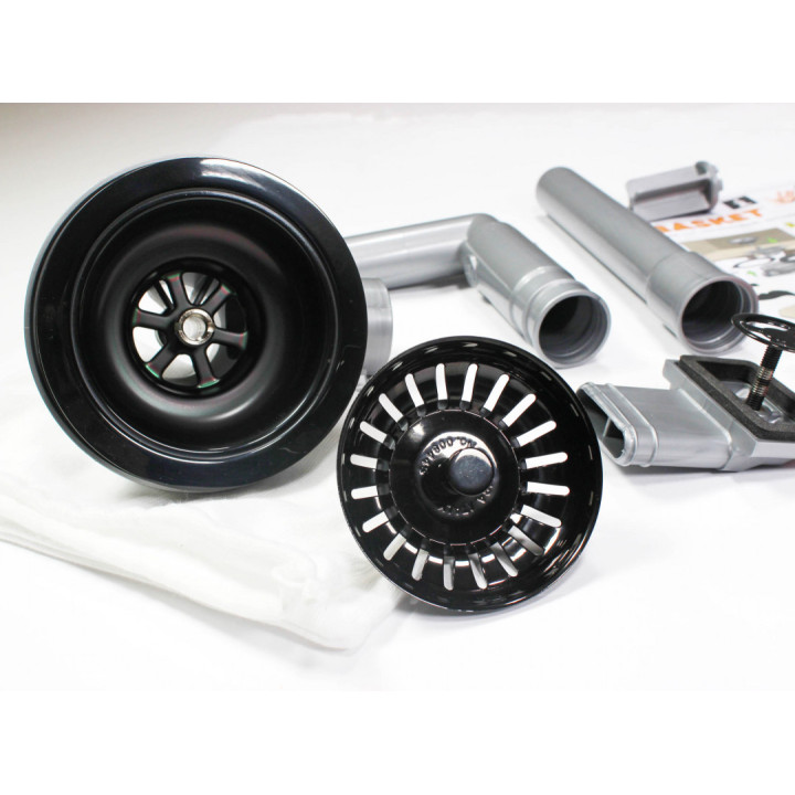 Lira Výpust vč. přepadu Iron pearl