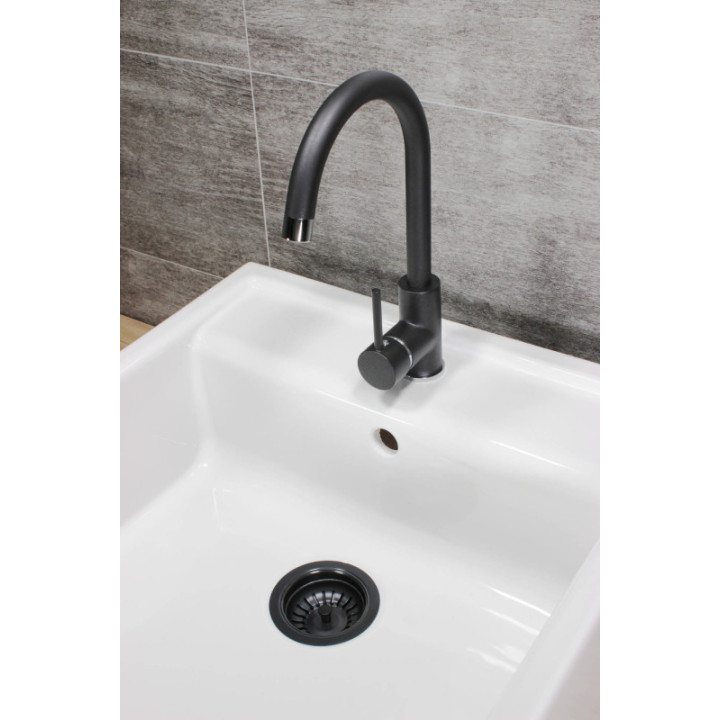 Aquasanita - Helika Sabia 5523 black metallic