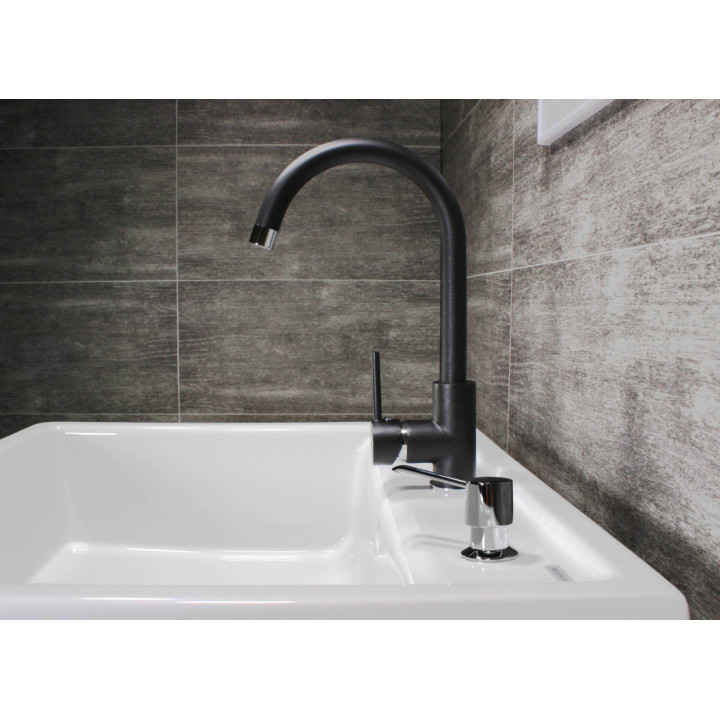 Aquasanita - Helika Sabia 5523 black metallic